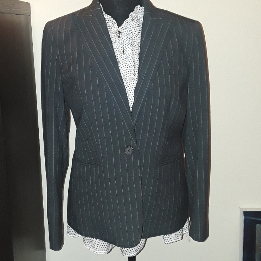 Classic pinstripe blazer